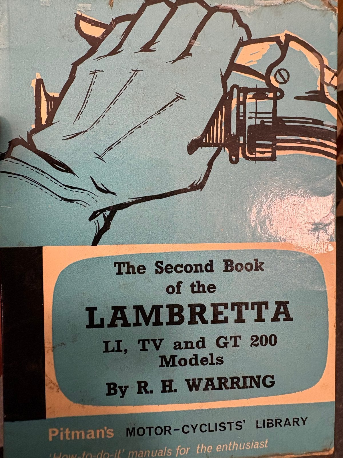 Lambretta LI, TV en GT 200 Modellen Handleiding, Boeken, Ophalen of Verzenden, Gelezen, Merk of Model