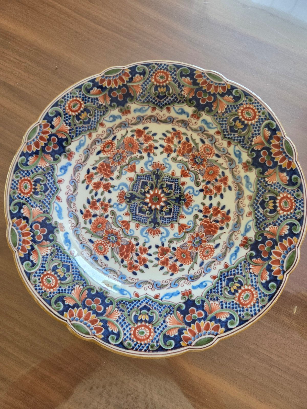 Te koop: Groot wandbord Makkum, Antiek en Kunst, Antiek | Wandborden en Tegels, Ophalen of Verzenden