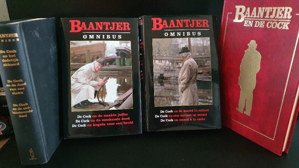 Baantjer Omnibus en losse boeken - De Cock, Gelezen, Tv-bewerking, A.C. Baantjer, Ophalen of Verzenden