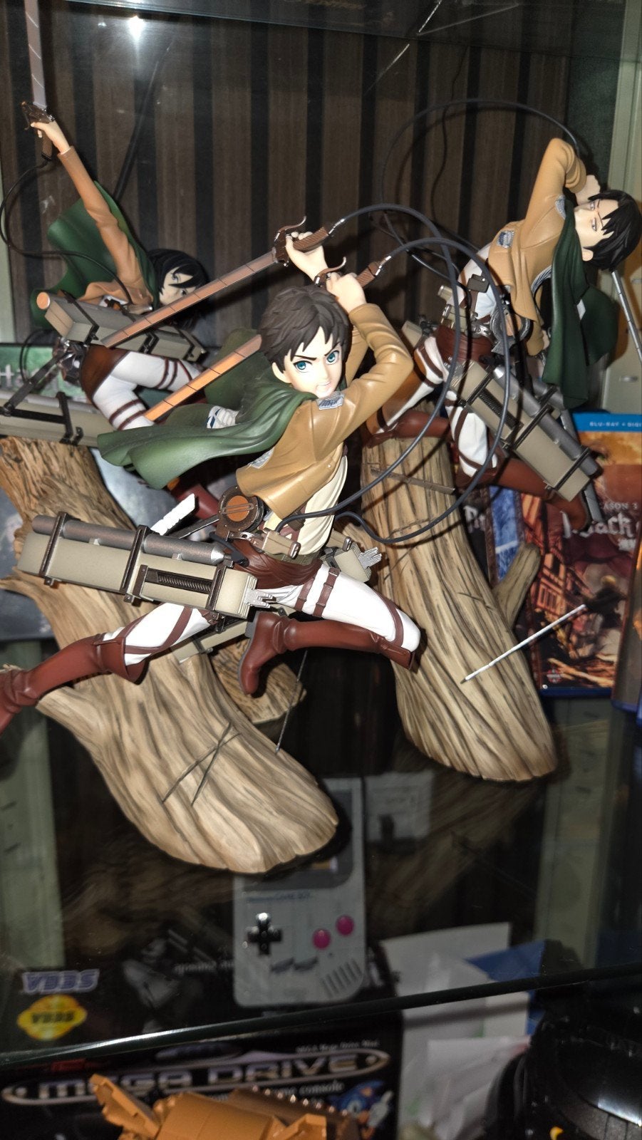 Attack on Titan ARTFX J Complete Set met Dozen, Ophalen of Verzenden, Zo goed als nieuw