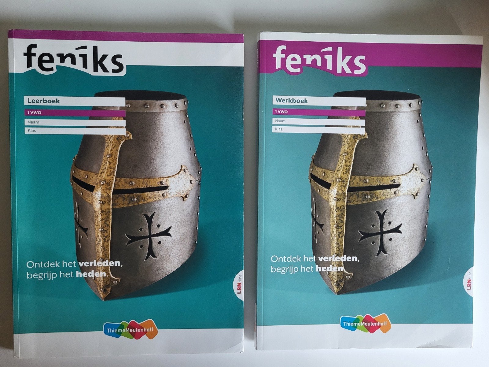 Feniks 1 VWO tekstboek en werkboek geschiedenis, Boeken, Ophalen, VWO, Geschiedenis, ThiemeMeulenhoff