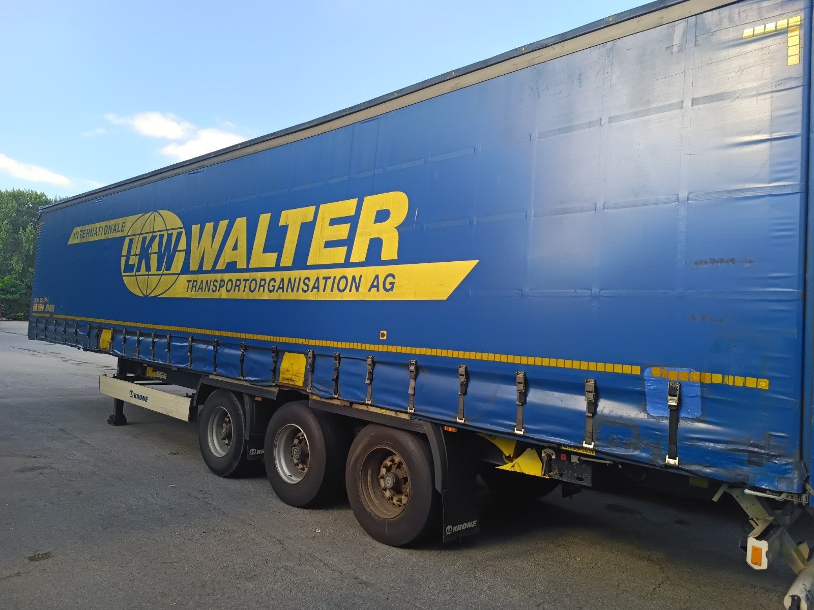 dekkleden 13.6m x 2.6m, Ophalen, Gebruikt, 15 m² of meer, Zeil
