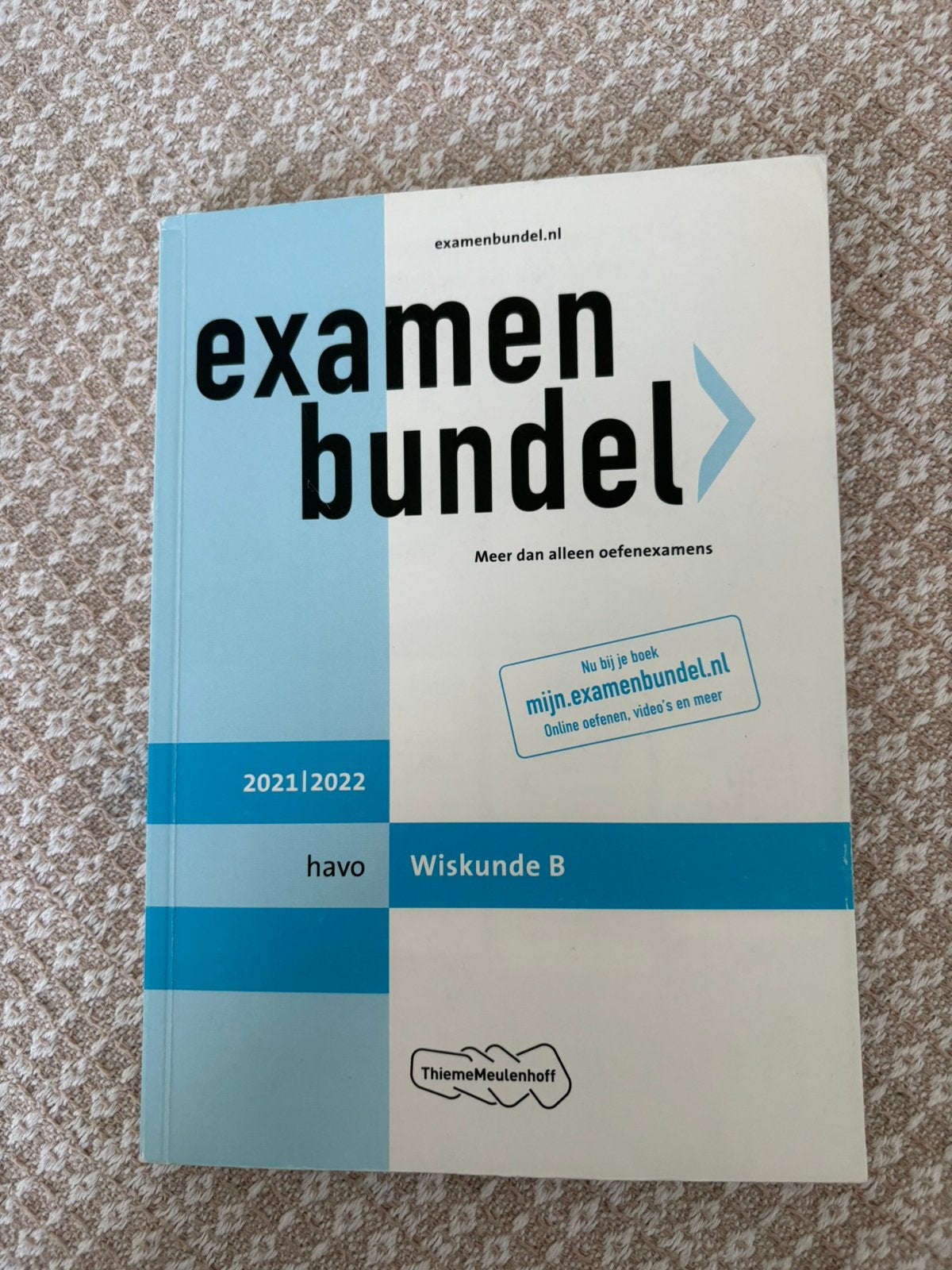 Examen bundel wiskunde b Havo, Ophalen of Verzenden, Zo goed als nieuw, HAVO, Wiskunde B