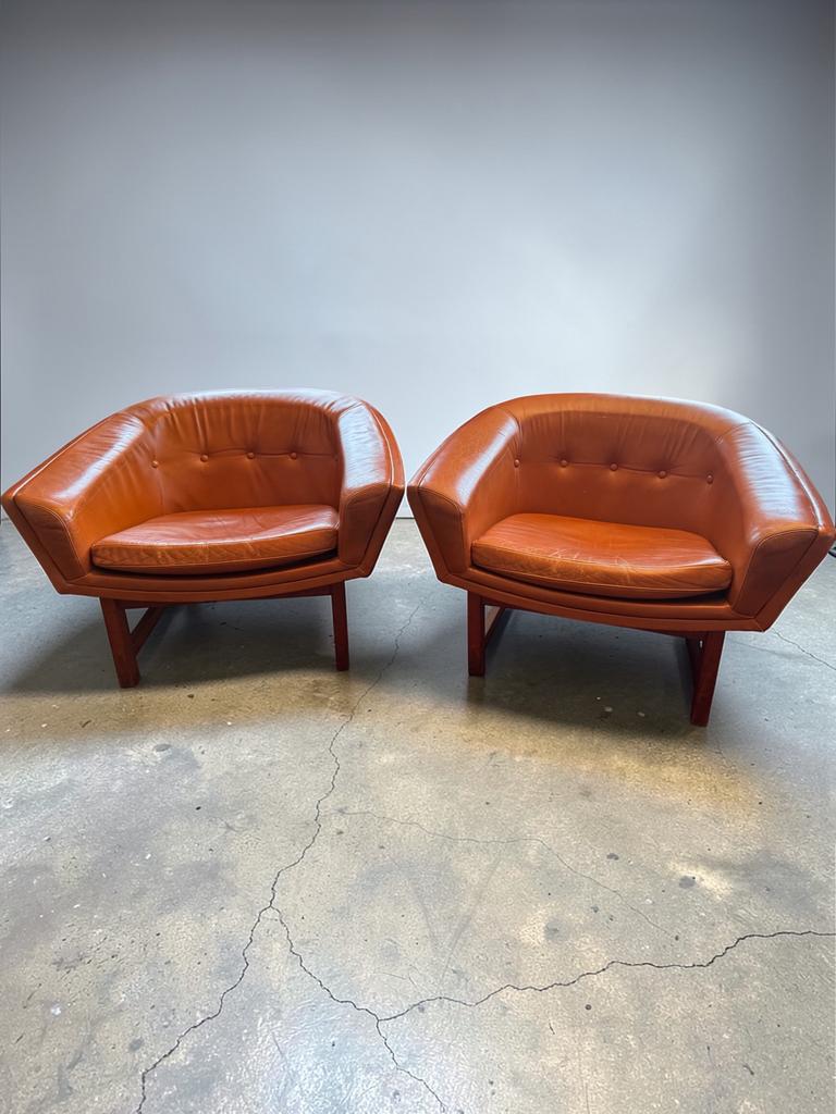 Set Corona Lounge Chairs van Lennart Bender, Ophalen of Verzenden, Gebruikt, 75 tot 100 cm