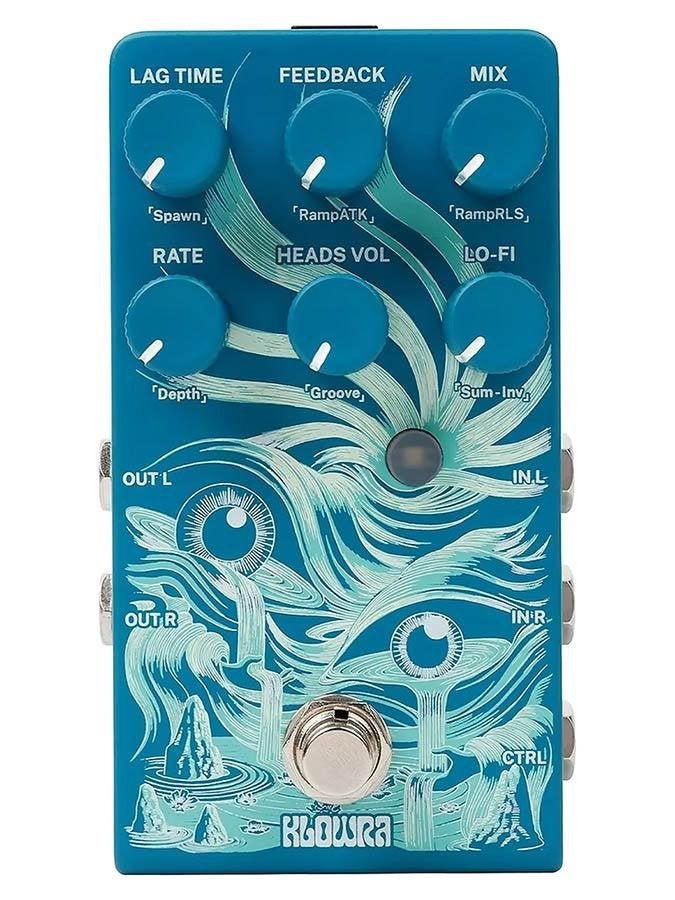 Klowra Rilium Stereo Delay, ., Nieuw, Ophalen of Verzenden, Reverb