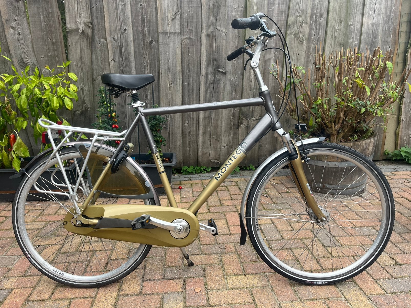 Nette Montego herenfiets., Fietsen en Brommers, Ophalen, Gebruikt, Overige merken, Versnellingen