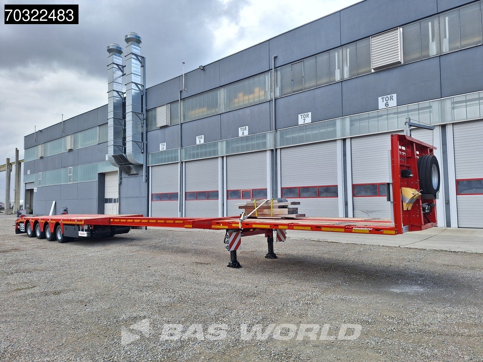 Kässbohrer LB4E, Auto's, Vrachtwagens, Stof, Overige brandstoffen, Bedrijf, Aanhangers en Opleggers