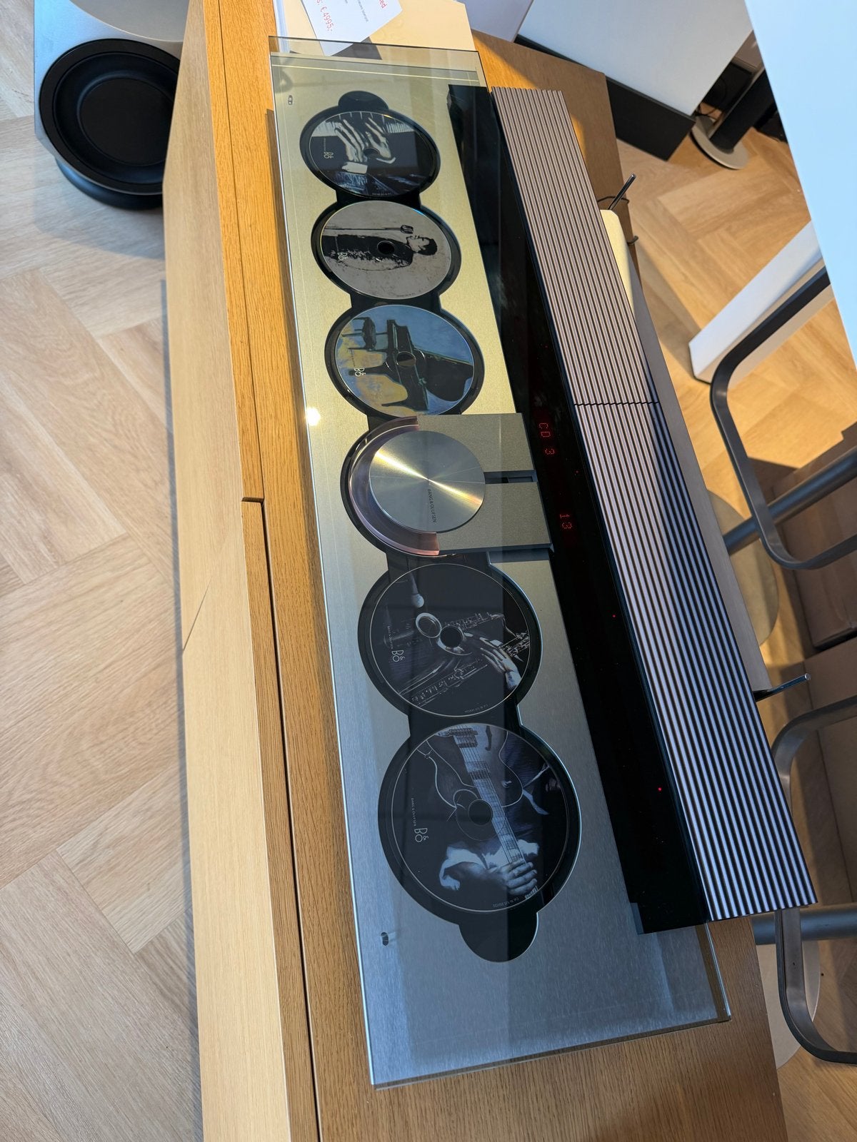 B&O BeoSound 9000 set met BeoLab 8000, BeoLab 2 & Beo4, Ophalen, Refurbished, Overige merken, Wisselaar