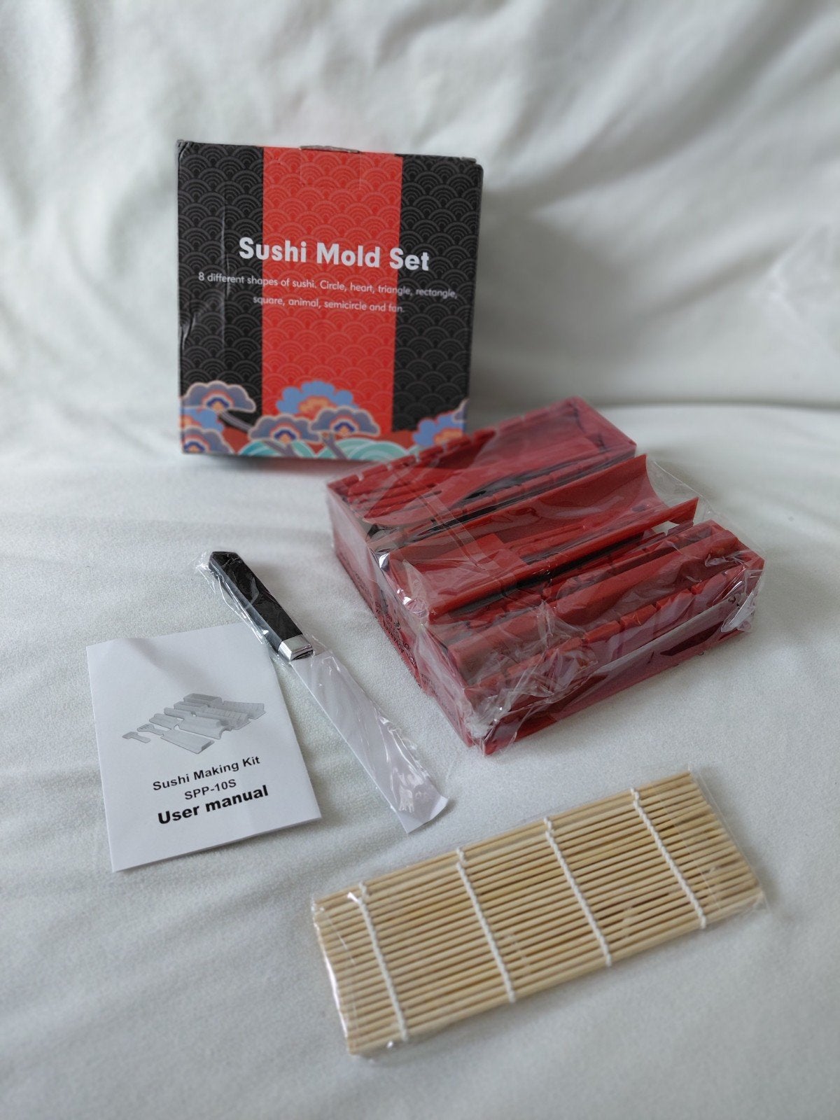 Nieuwe Sushi Moldavië Set Kit - 20 Artikelen voor Beginners, Overige typen, Kunststof, Nieuw, Ophalen of Verzenden