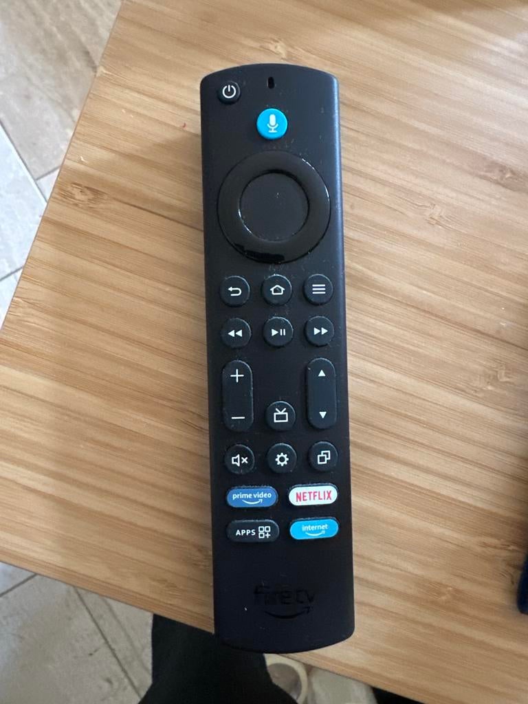 Afstandsbediening Amazon Fire Stick met spraakbesturing, Ophalen of Verzenden, Nieuw, Origineel, Mediaspeler