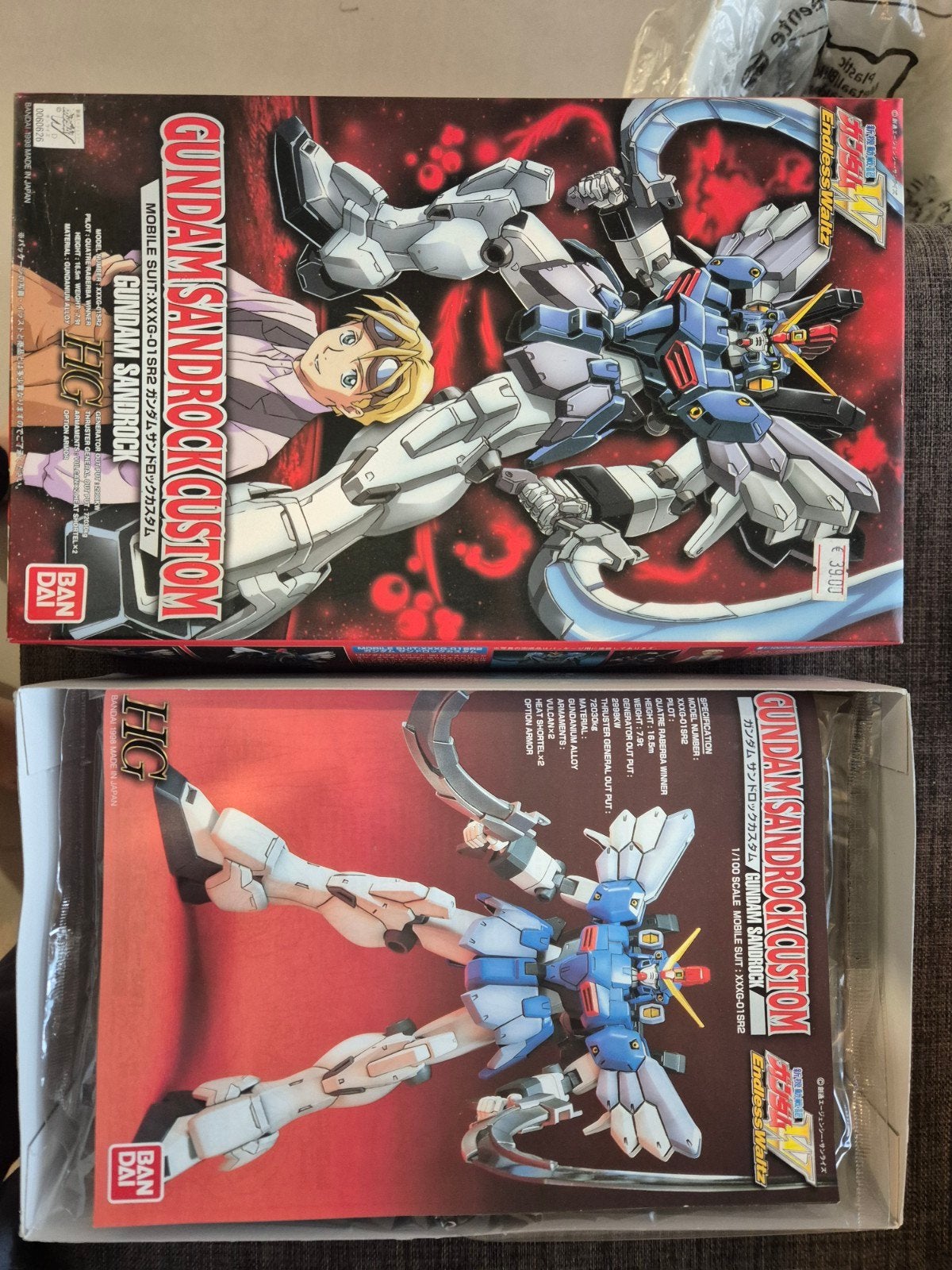 Bandai Gundam Sandrock Custom 1/100 HG - Vintage 1998, Overige merken, 1:50 of kleiner, Overige typen, Nieuw