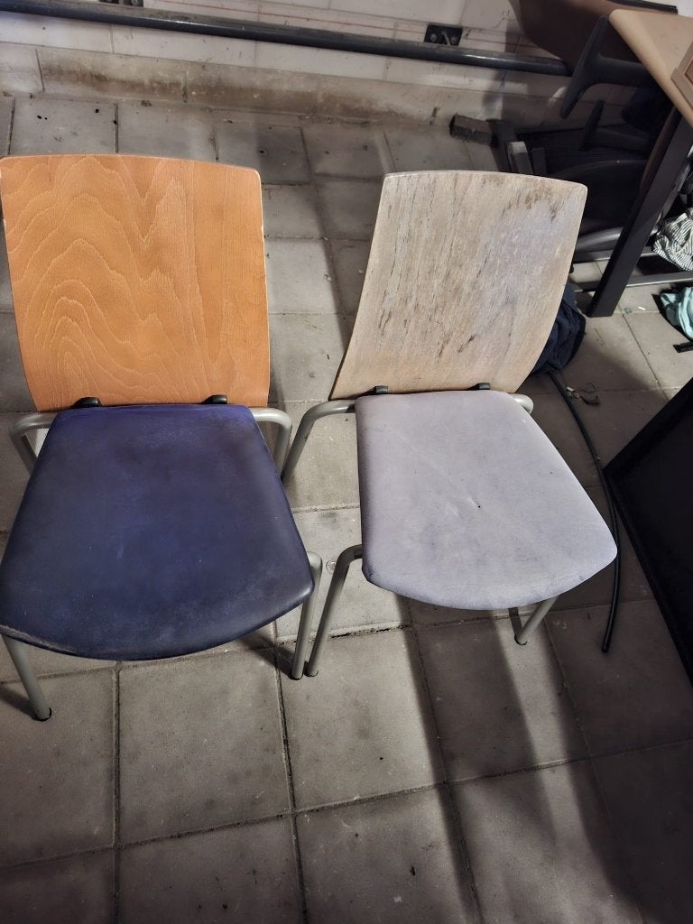 2 stoelen gratis af te halen, Ophalen, Gebruikt, Twee