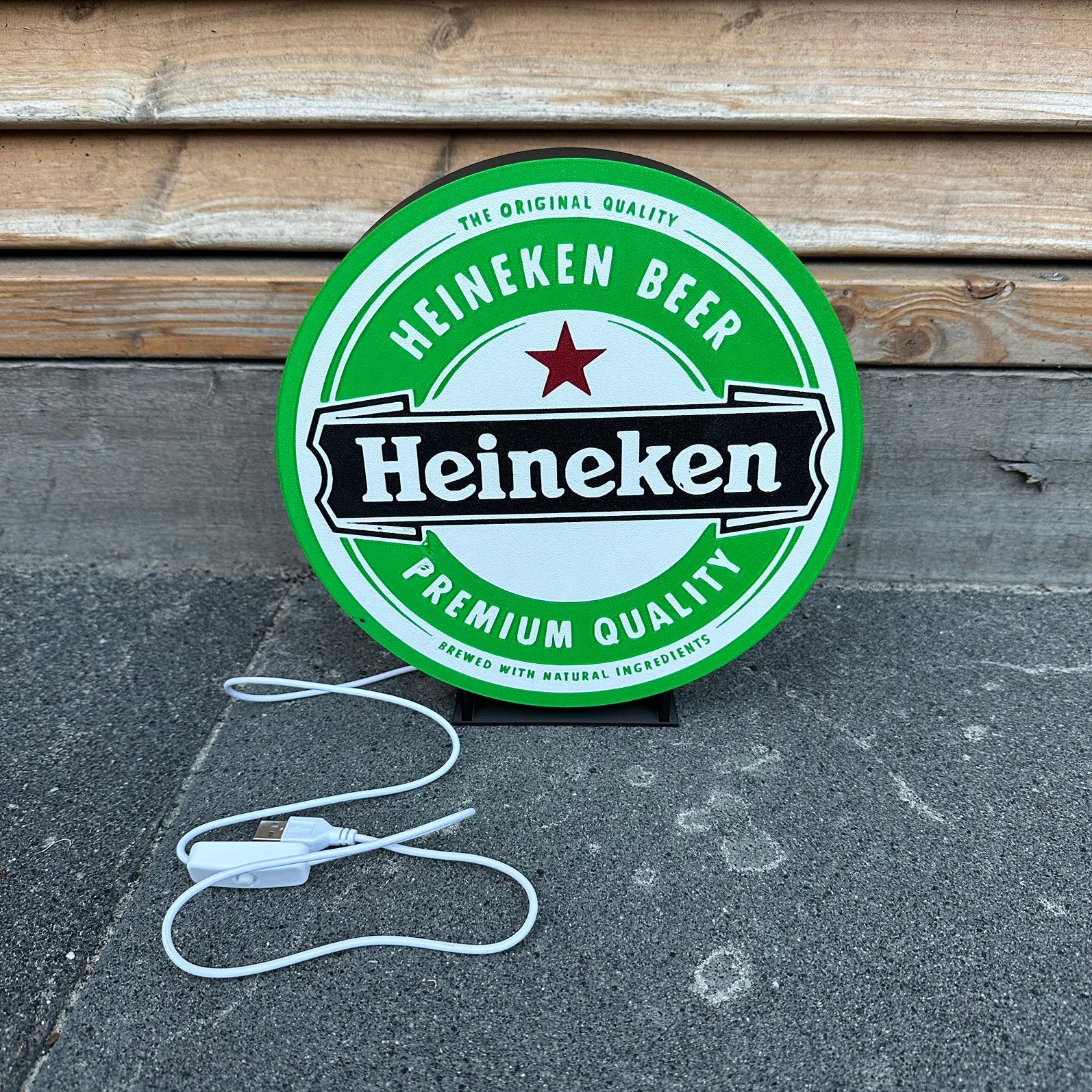 Heineken lichtbox, Ophalen of Verzenden, Nieuw, Reclamebord, Plaat of Schild, Heineken