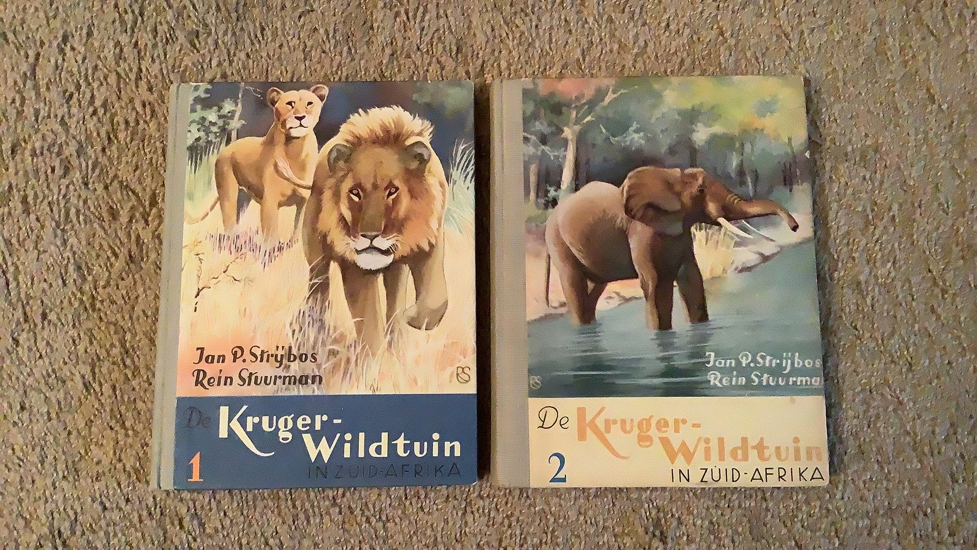 De Kruger-Wildtuin, 1 en 2. Beide boekjes zijn compleet, Boeken, Prentenboeken en Plaatjesalbums, Ophalen of Verzenden, Zo goed als nieuw
