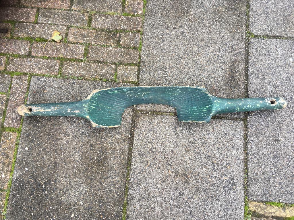 antiek houten melkjuk, Ophalen of Verzenden