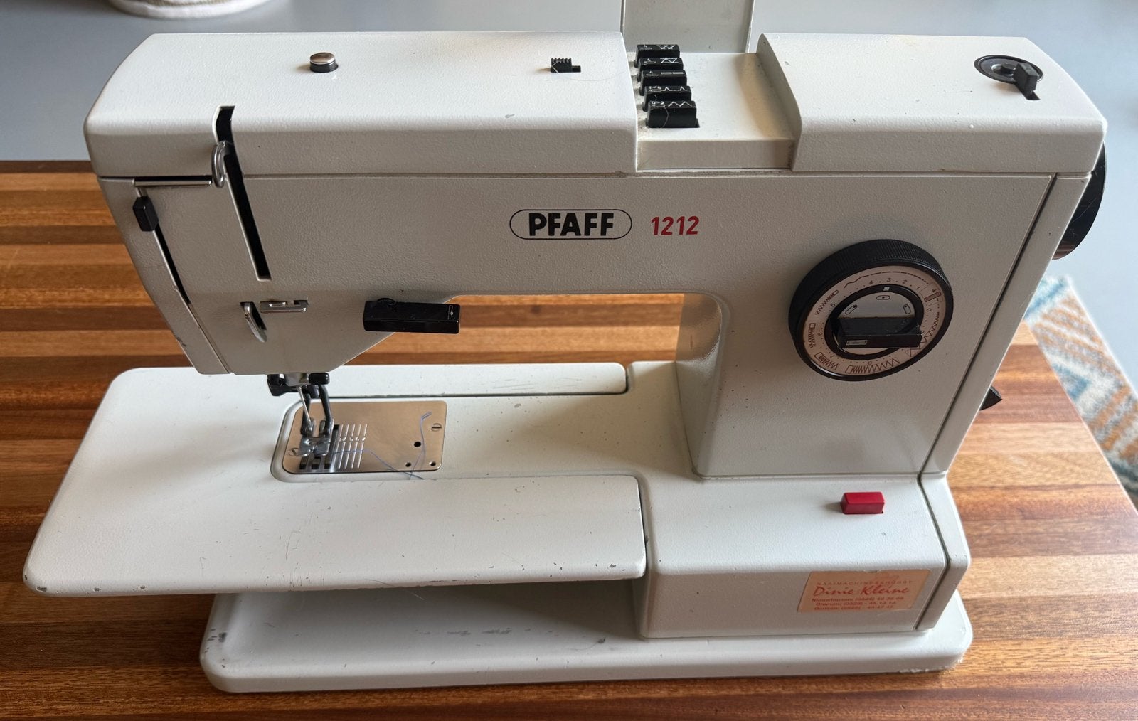 PFAFF 1212 naaimachine, Ophalen, Naaimachine, Industrieel, Gebruikt