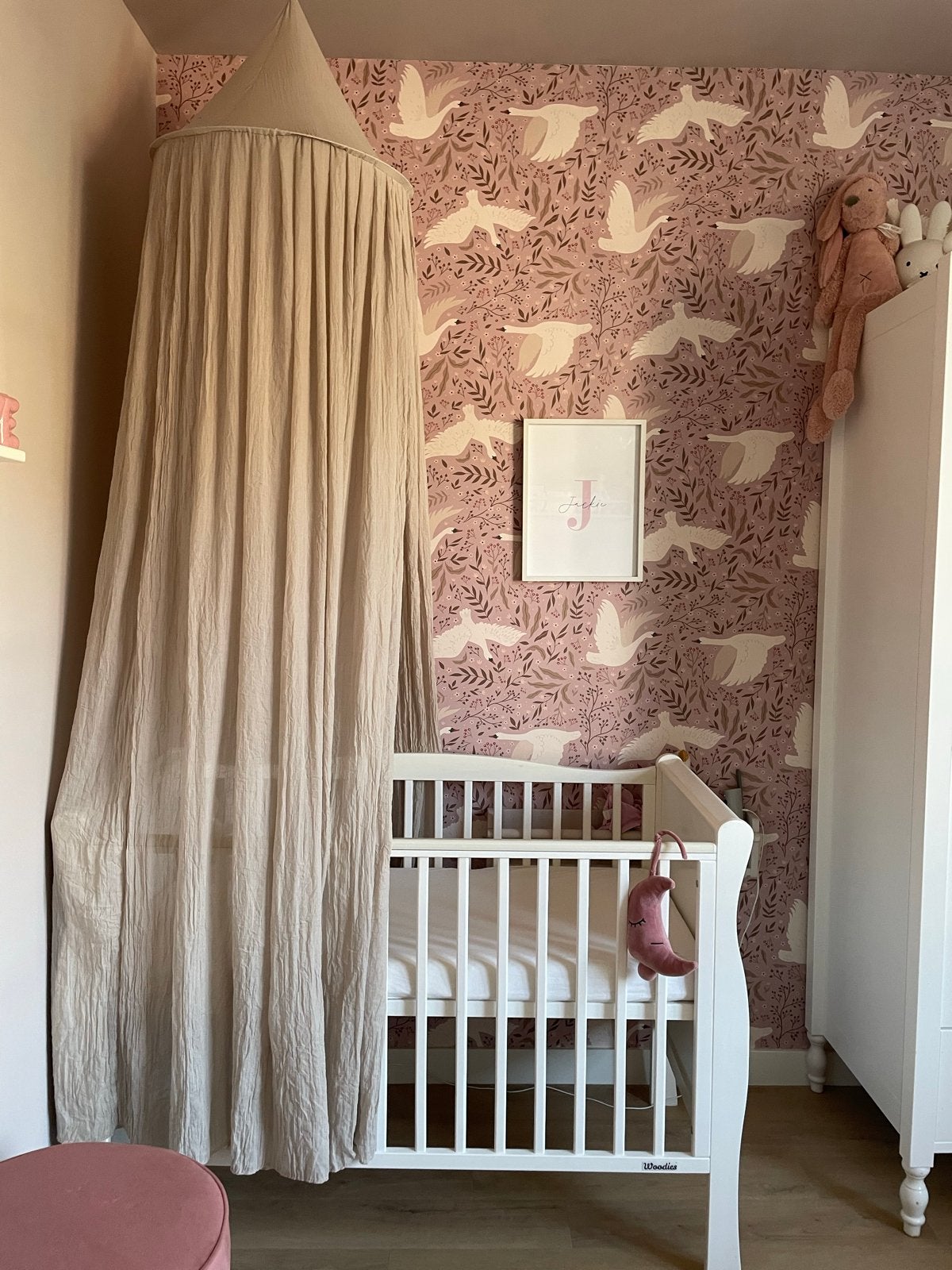 Woodies Ledikant met AeroSleep matras, Ophalen, Gebruikt, Ledikant