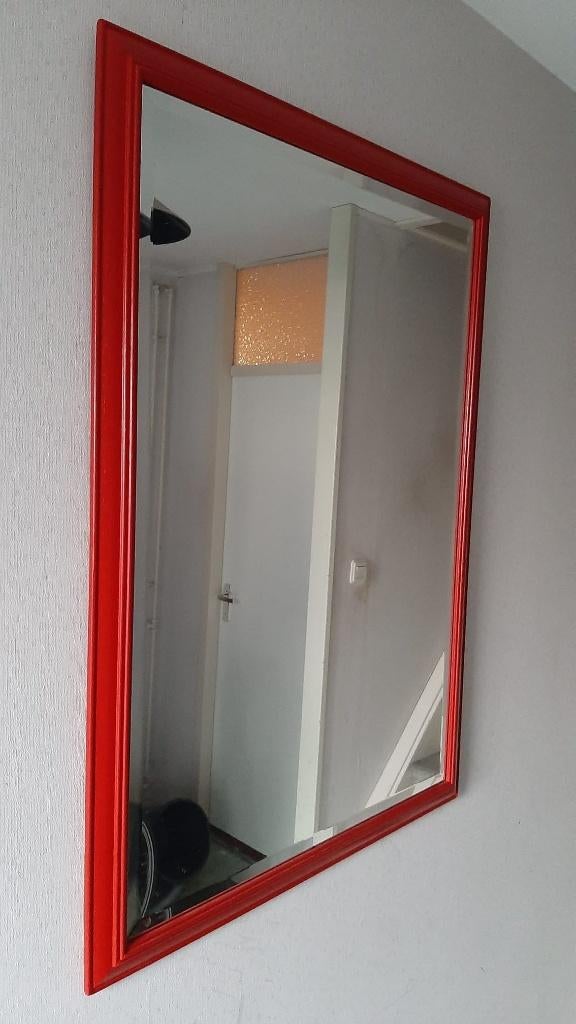 Spiegel, Huis en Inrichting, Woonaccessoires | Spiegels, Ophalen, 100 tot 150 cm, Zo goed als nieuw, 75 tot 100 cm