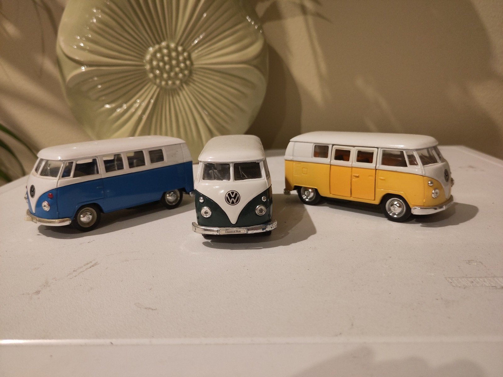 Welly Volkswagen T1 Microbus 1962 - 9 persoonsbus, Ophalen of Verzenden, Zo goed als nieuw, Auto, Overige merken