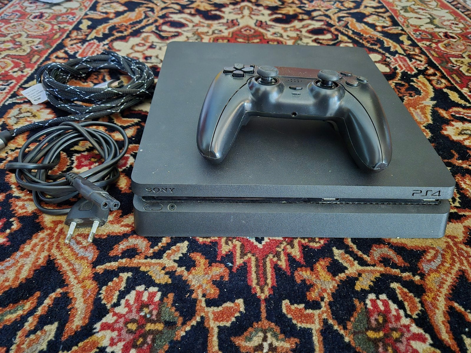 ps4 PlayStation 4 Slim 500GB met controller, Ophalen, Met 1 controller, Slim, 500 GB