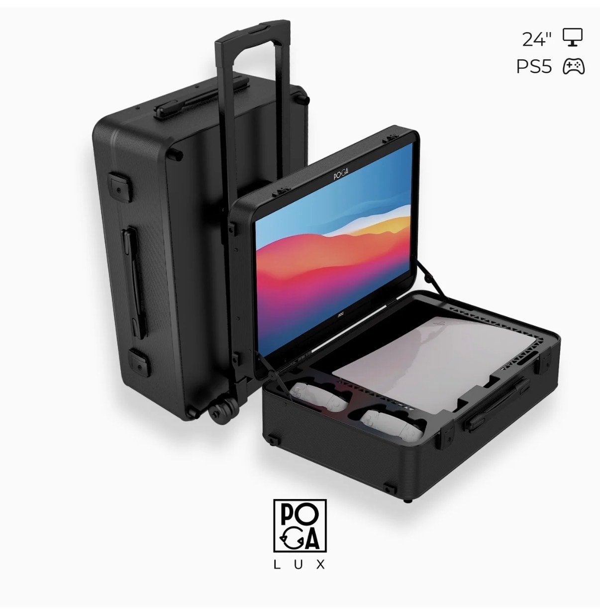 POGA Lux Gaming Case voor PS5 - Draagbare Gaming Ervaring, Ophalen, Overige genres, 1 speler, Eén computer