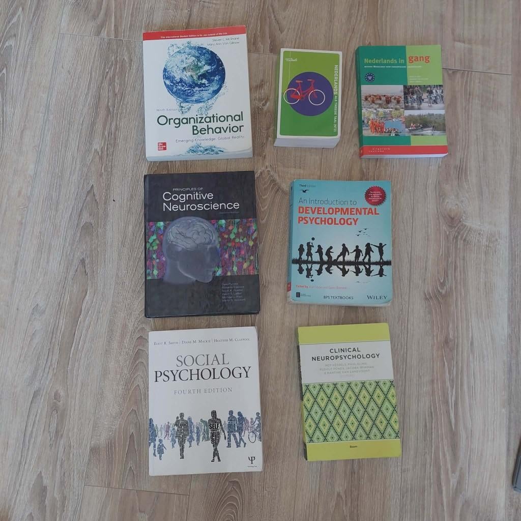 Psychology and Dutch textbooks, Boeken, Psychologie, Ophalen, Nieuw
