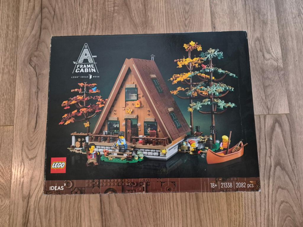 LEGO Ideas 21338 A-Frame Cabine, Lego, Compleet, Ophalen of Verzenden, Complete set