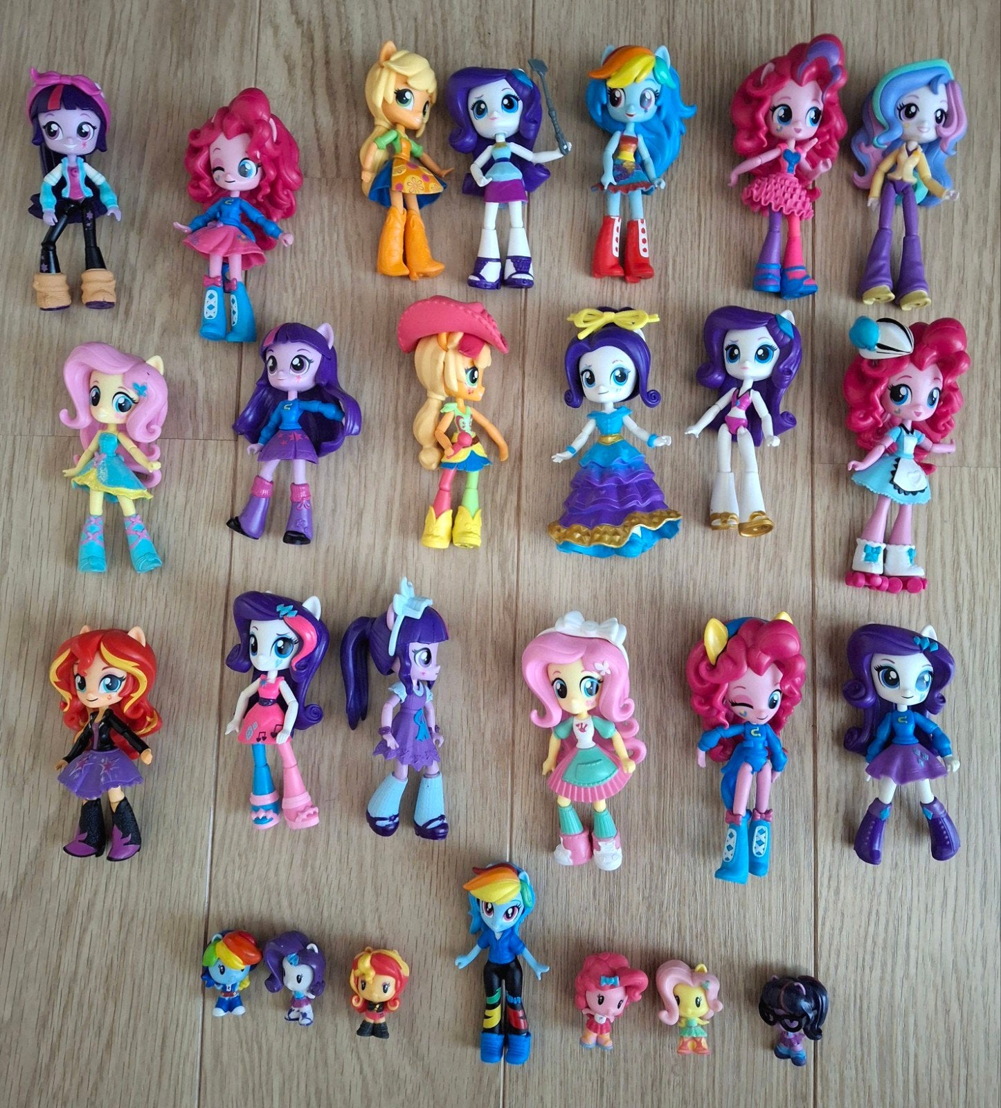 Grote verzameling Equestria girls met extra's, Ophalen of Verzenden, Gebruikt