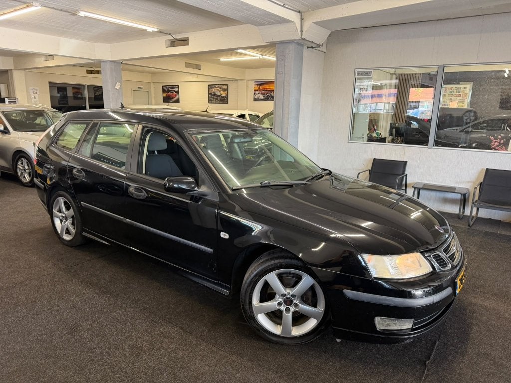 Saab 9-3 Sport Estate 1.8t Linear*NAP*Airco*Gechipt*220PK!, Gebruikt, 4 cilinders, 150 pk, 1435 kg