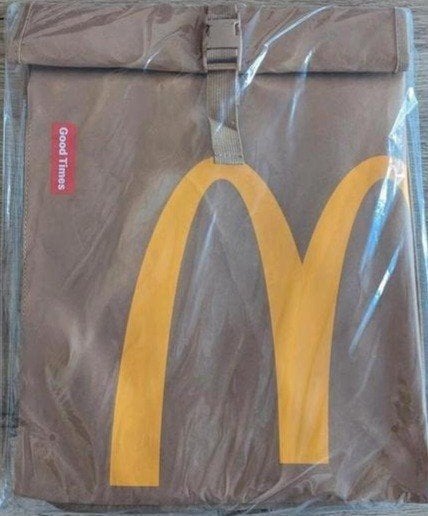 Nieuwe McDonald's Paperbag Rugzak, 25 tot 40 cm, Nieuw, Ophalen of Verzenden, Overige merken
