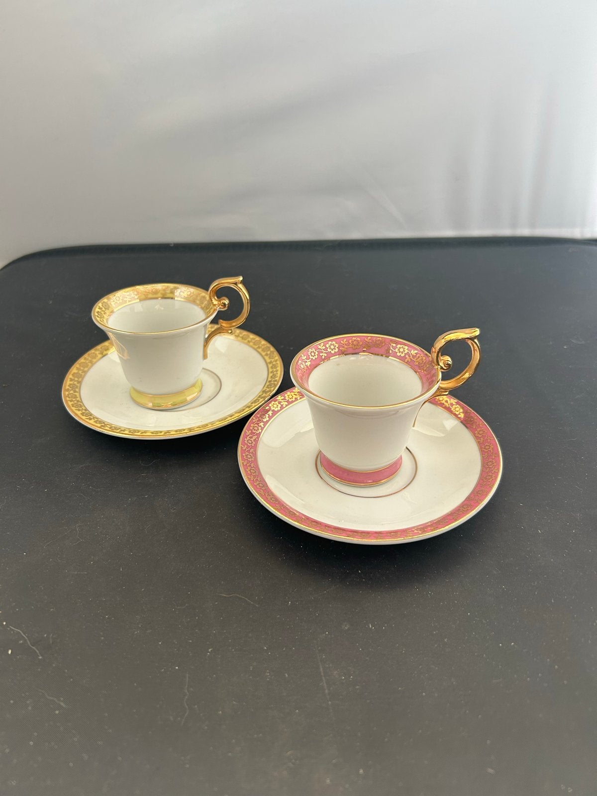 Set van 2 PM 25 espresso kopjes met schotels, Ophalen