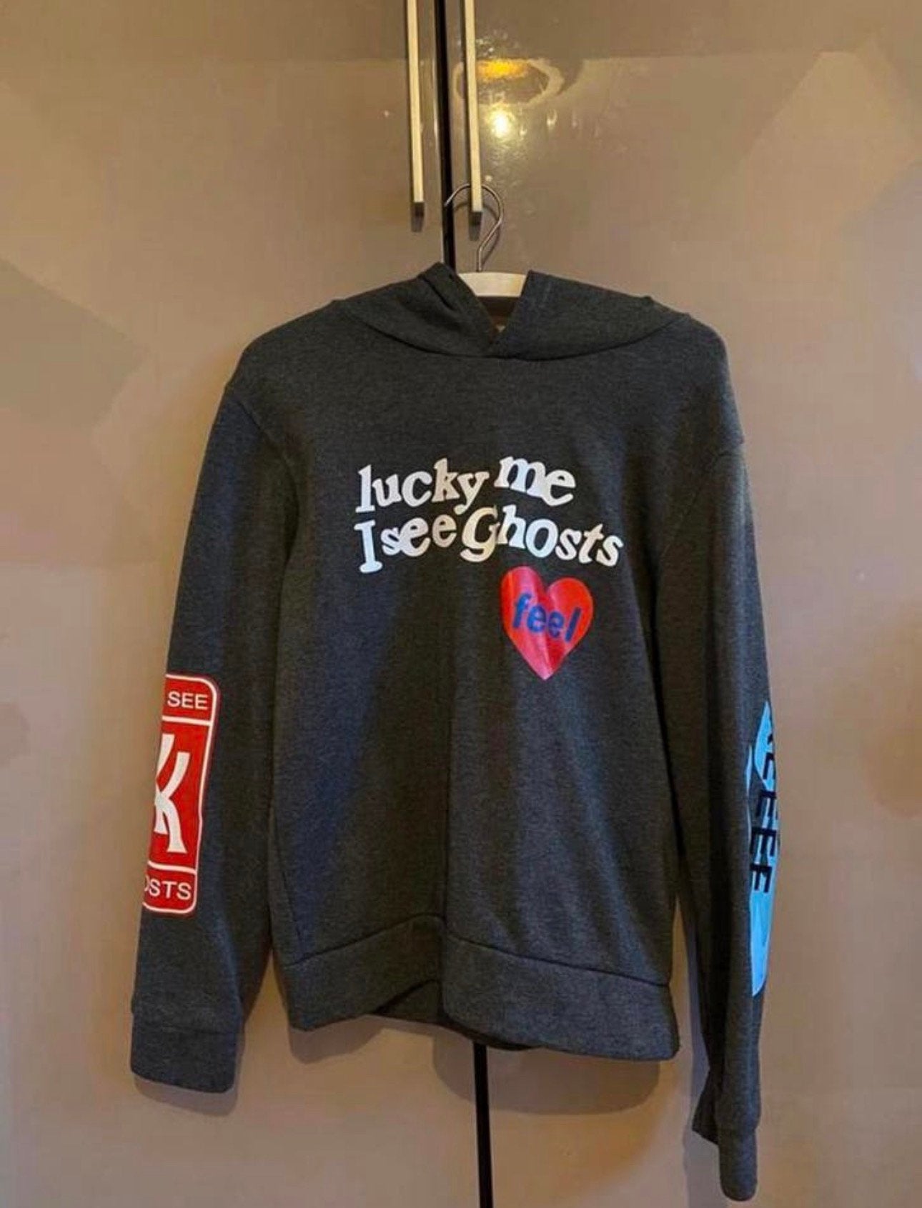 Hoodie, Kleding | Dames, Ophalen of Verzenden, Zo goed als nieuw, Maat 36 (S), Grijs