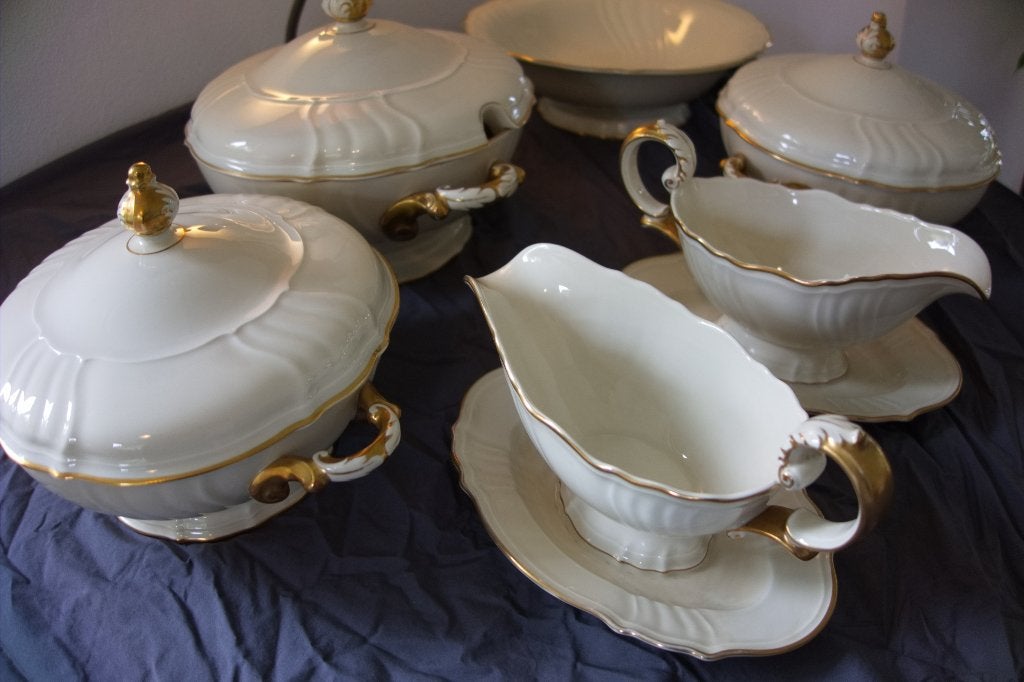 Antiek Rosenthal dinerservies, Ophalen