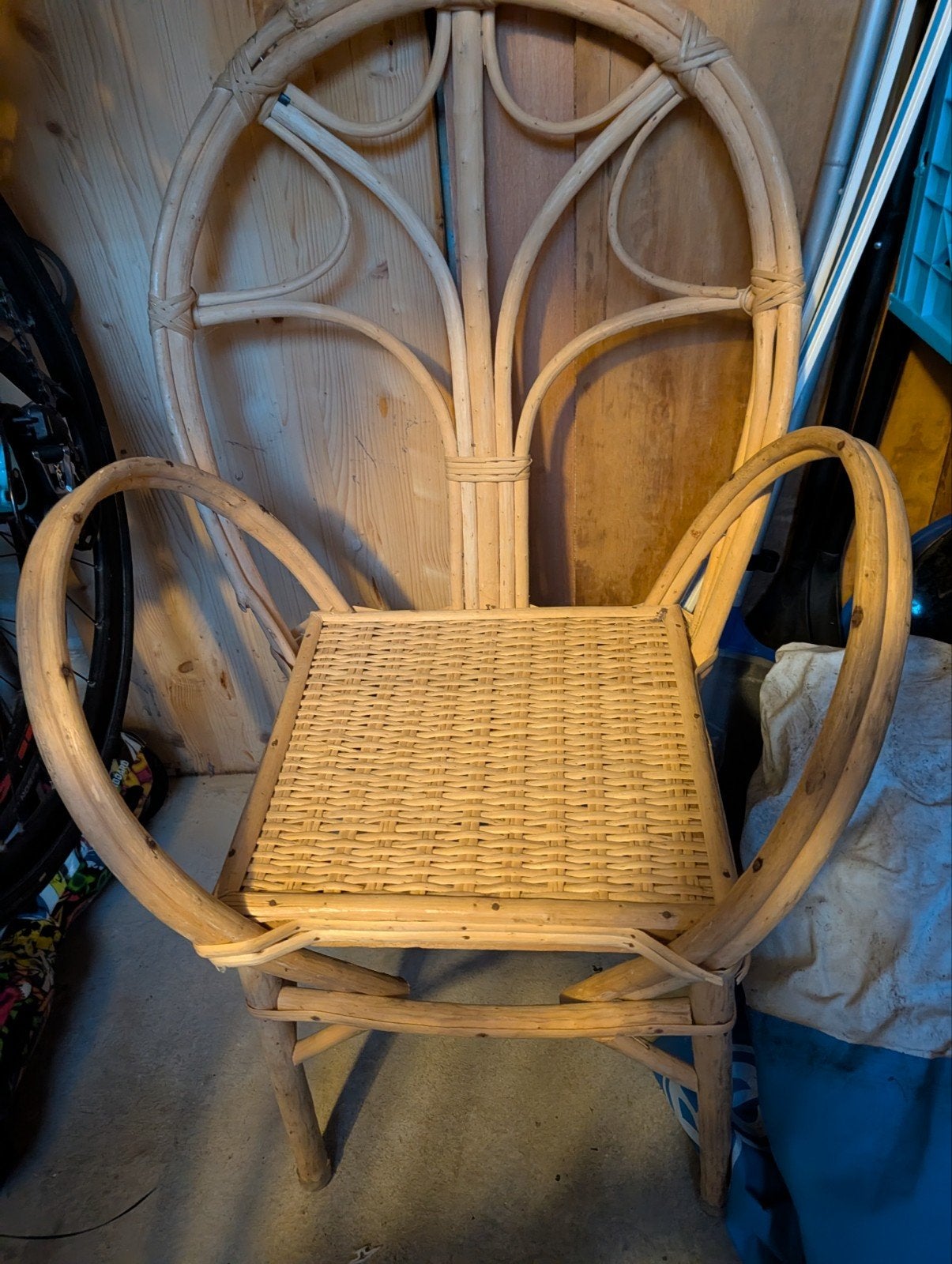 Essaouira stoel  HOUSEHOLD HARDWARE, Ophalen, Gebruikt, Overige kleuren, Riet of Rotan