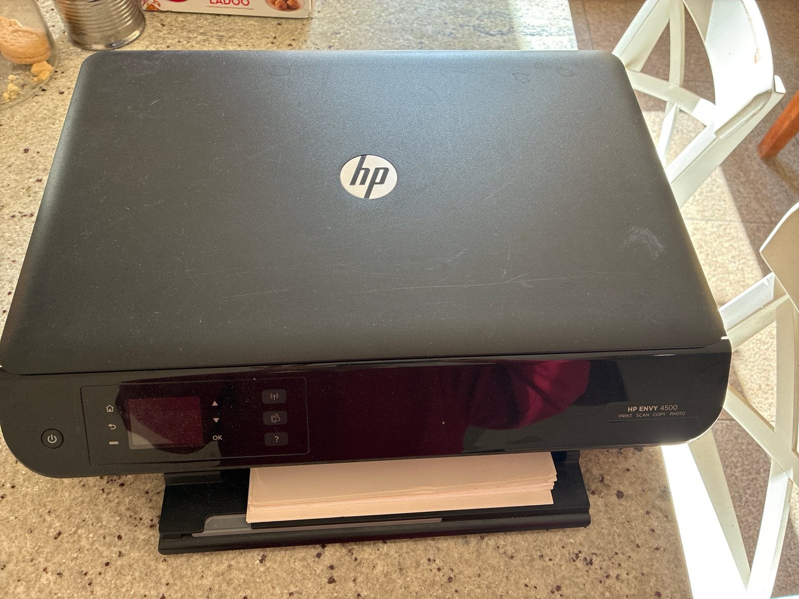 HP Envy 4500 All-in-One Printer - Print, Scan, Copy, Computers en Software, Gebruikt, Inkjetprinter, All-in-one, Kleur printen