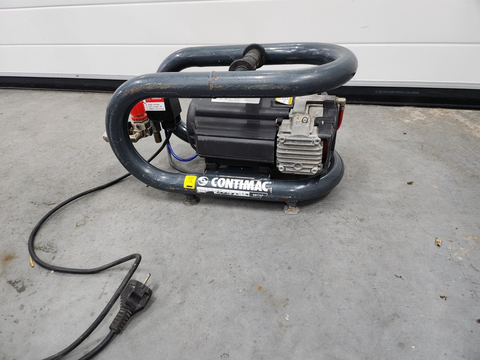compressor, Gebruikt, 6 tot 10 bar, Ophalen of Verzenden, 200 tot 400 liter/min