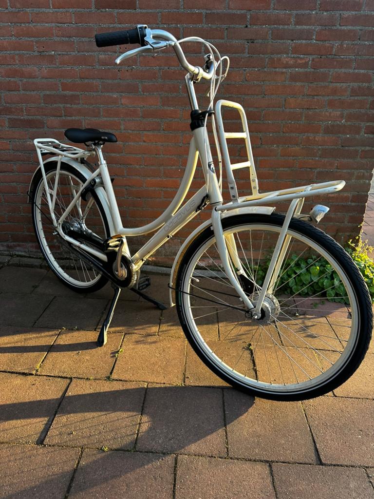 Batavus diva 50cm transportfiets mamafiets moederfiets, Fietsen en Brommers, Fietsen | Dames | Damesfietsen, Gebruikt, Batavus
