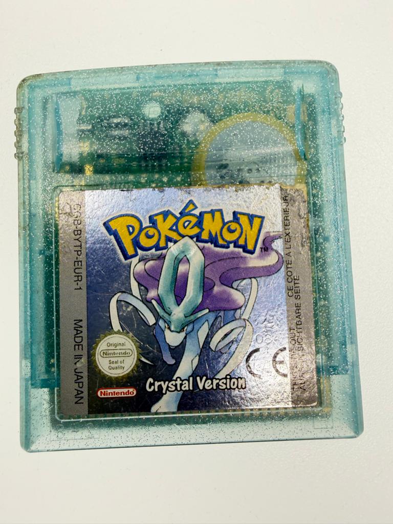 Pokémon Crystal Version Game Boy Color (GBC) - Zeldzaam!, Gebruikt, 1 speler, Ophalen of Verzenden, Role Playing Game (Rpg)