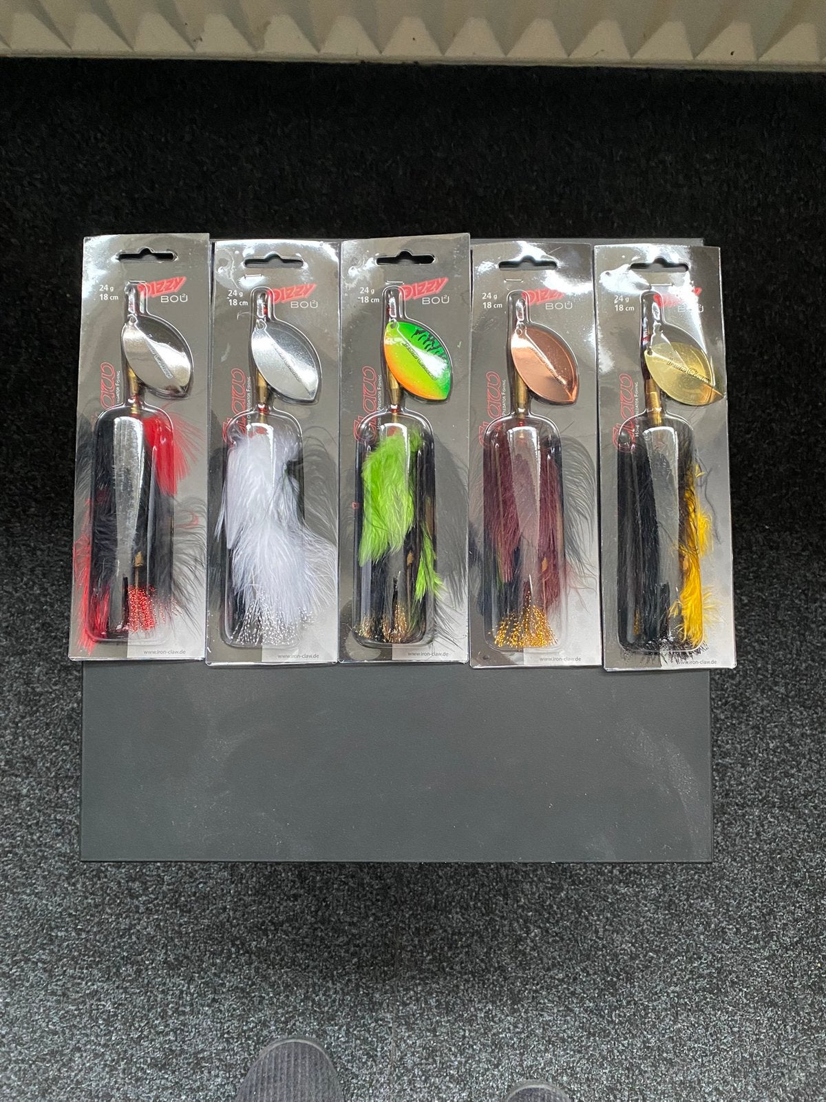 Iron Claw Dizzy Bou Bucktail spinner 18cm 24 gram, Watersport en Boten, B, Overige typen, Ophalen of Verzenden, V