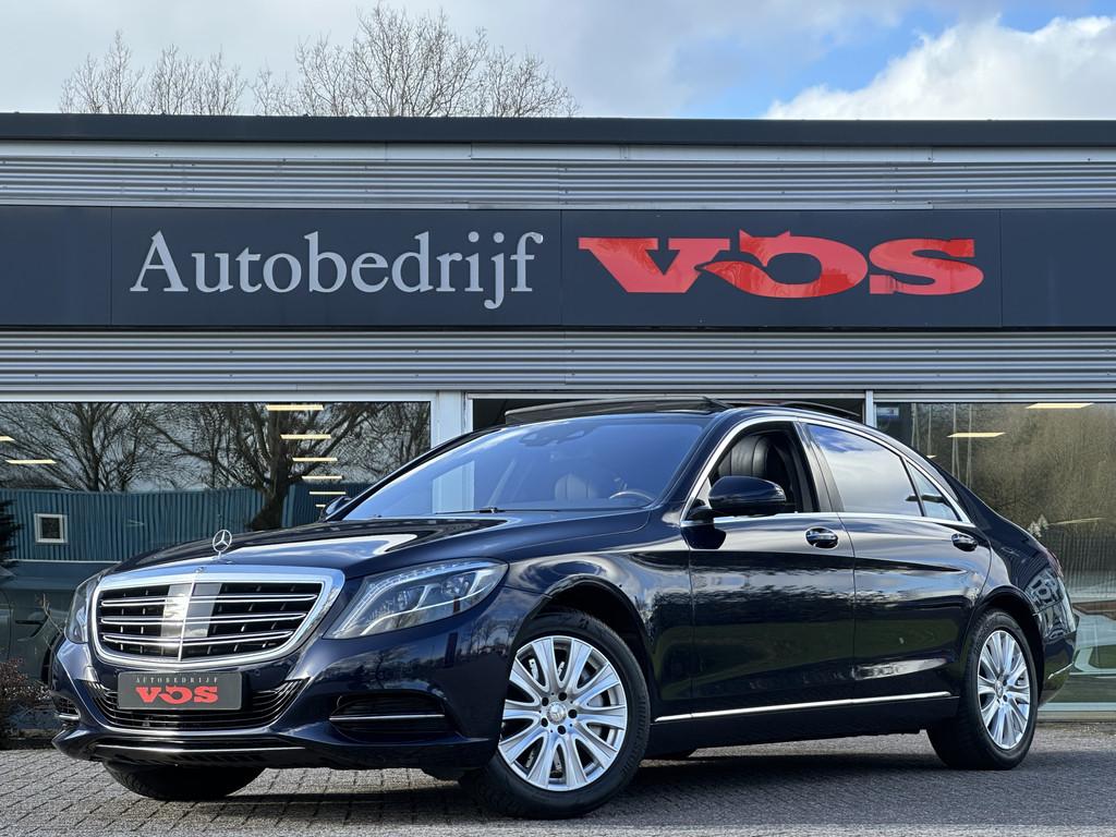 Mercedes-Benz S-Klasse 500 V8 4Matic Lang Prestige Plus | Ch, Gebruikt, Met garantie (alle), Blauw, Bedrijf