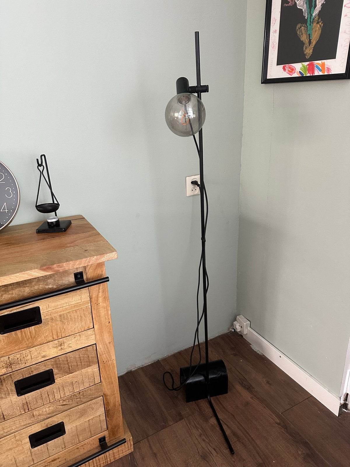 IKEA Staande Lamp - Zo goed als nieuw, Ophalen, Zo goed als nieuw, Metaal