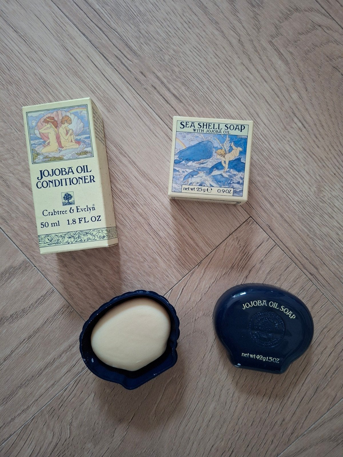 Crabtree & Evelyn mini set met zeepbakje, Ophalen of Verzenden, Nieuw, Overige typen