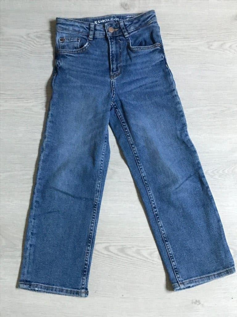 high waist spijkerbroek (Garcia), Broek, Meisje, Ophalen of Verzenden, Zo goed als nieuw