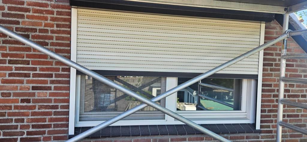Rolluik  met Somfy motor Afstandbediening, Ophalen, Wit, Minder dan 100 cm