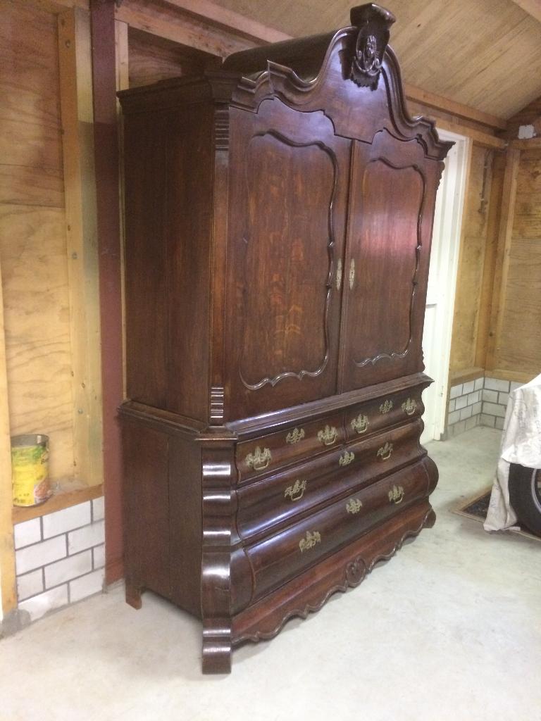 Antiek eiken kabinet, Antiek en Kunst, Ophalen