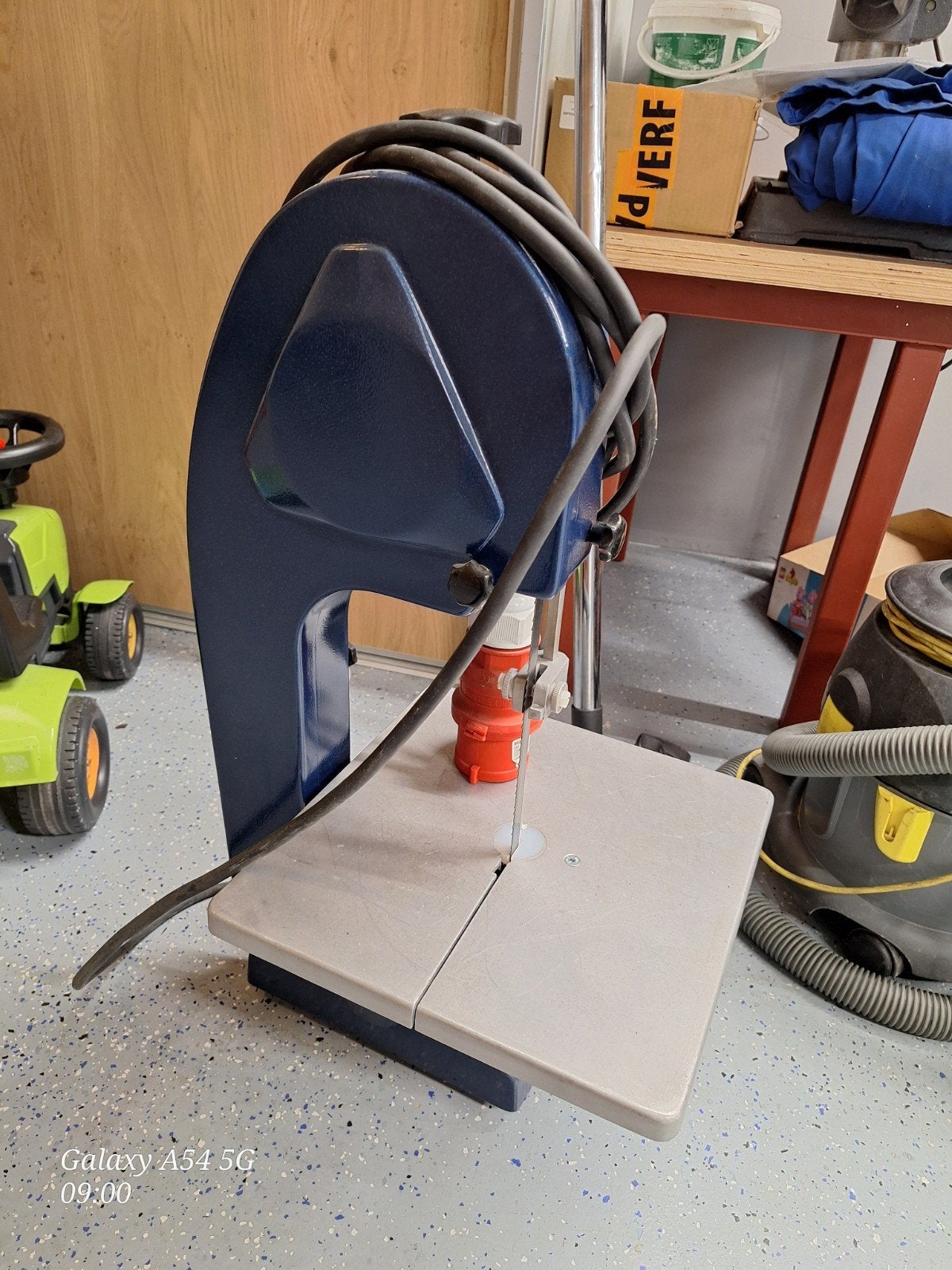 Robuuste lintzaag voor houtbewerking, Gebruikt, Onbekend, 70 mm of meer, 600 tot 1200 watt