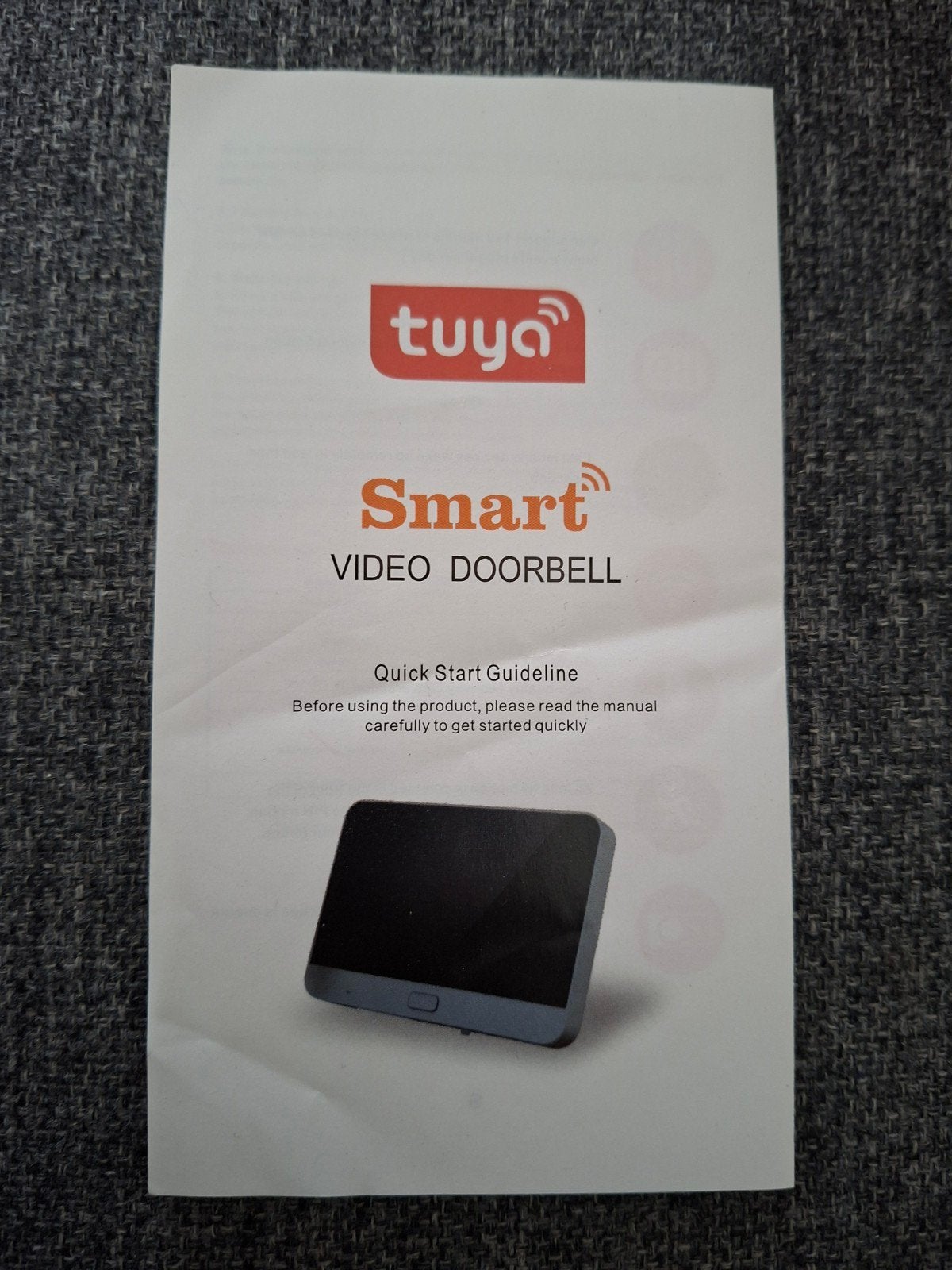 Tuya Smart Video Deurbel - Nieuw in doos, Zwart, Nieuw, Kunststof, Ophalen of Verzenden