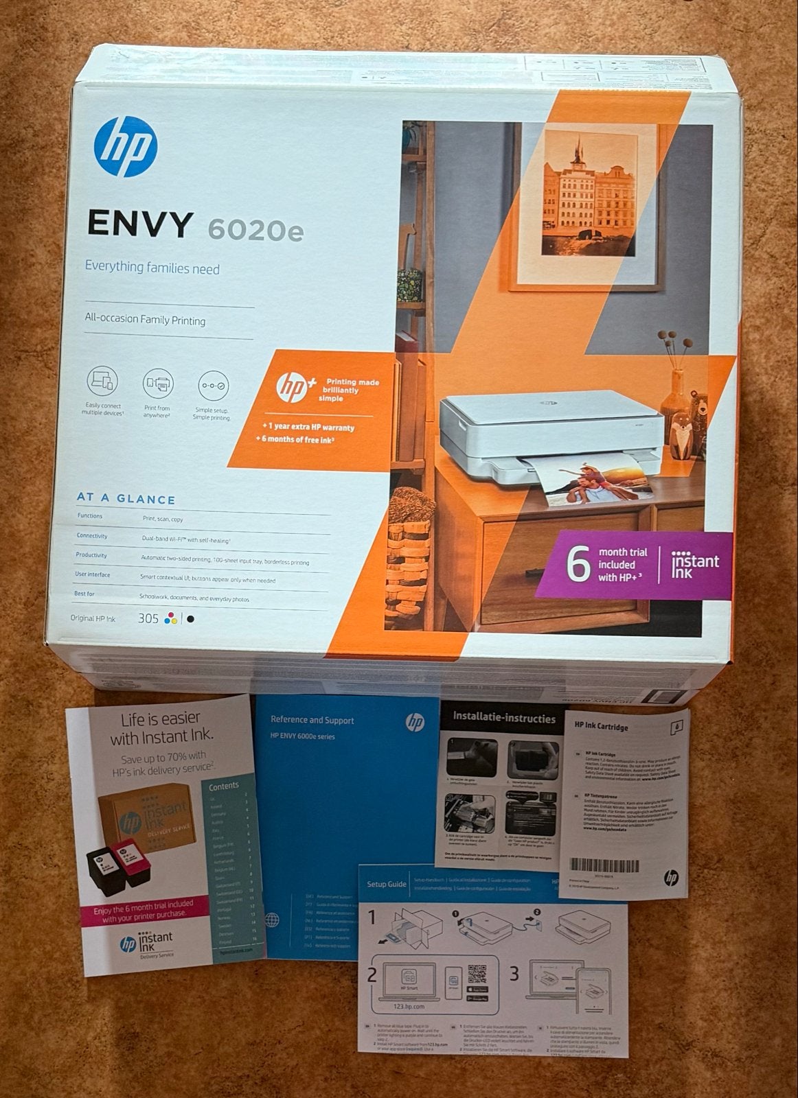 HP Envy 6000e All-in-One Printer - Zo goed als nieuw, Computers en Software, Printers, All-in-one, Kleur printen, Ophalen of Verzenden