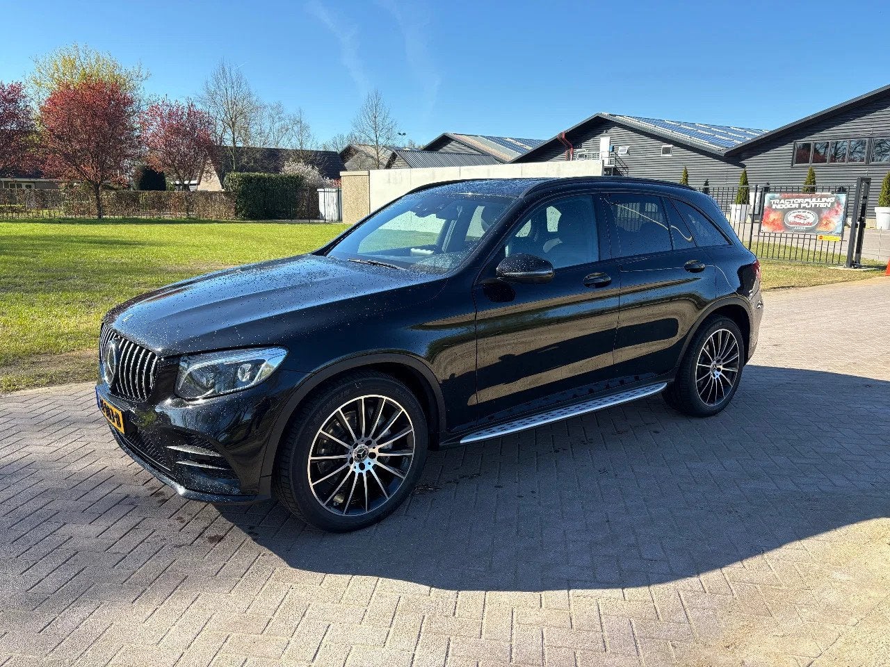 Mercedes-Benz GLC 350 D 4MATIC EURO 6 (bj 2018, automaat), Automaat, Metallic lak, Gebruikt, Euro 6