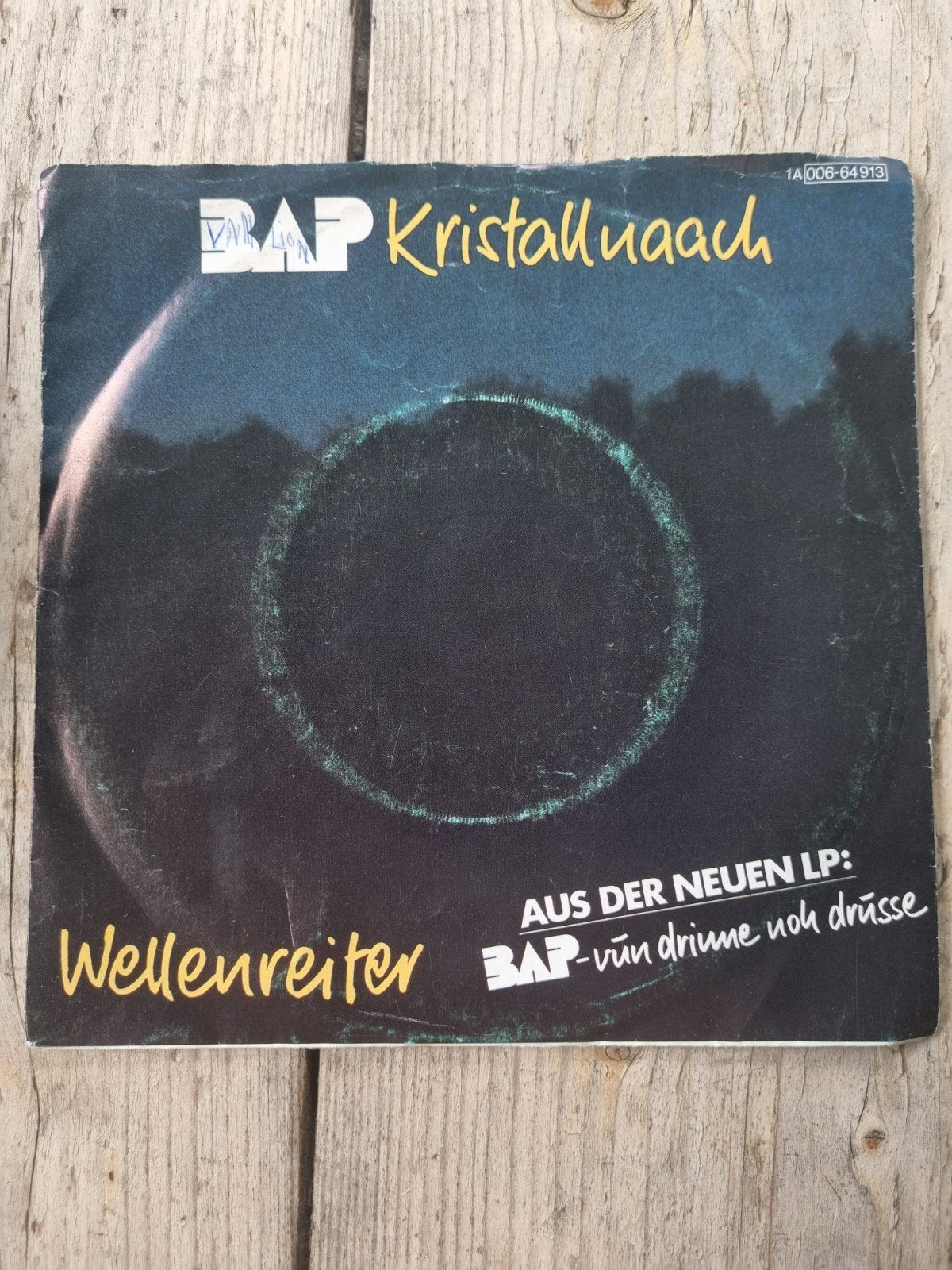 BAP - Kristallnaach / Wellenreiter - 7 inch vinyl single, Cd's en Dvd's, Gebruikt, Originele persing, 7 inch, Ophalen of Verzenden